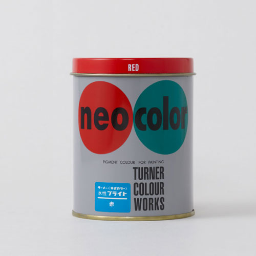 【ターナー】ネオカラー　ブライト　水性　６００ｍｌ　缶入り　水性、色番２３（赤）/WB60023