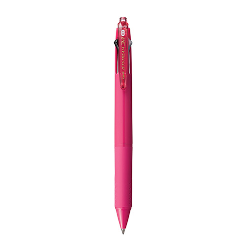 【三菱鉛筆】ジェットストリーム３＆１　多機能ペン　３色ボールペン０．７（黒・赤・青）＋シャープ０．５（ローズピンク） １本/MSXE460007.66