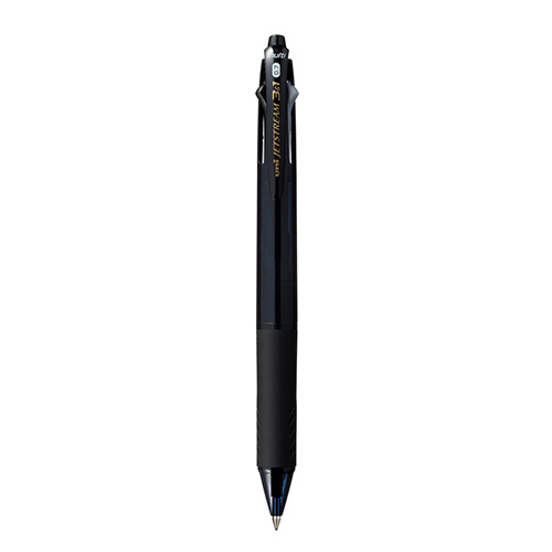 【三菱鉛筆】ジェットストリーム３＆１　多機能ペン　３色ボールペン０．７（黒・赤・青）＋シャープ０．５（透明ブラック） １本/MSXE460007T24
