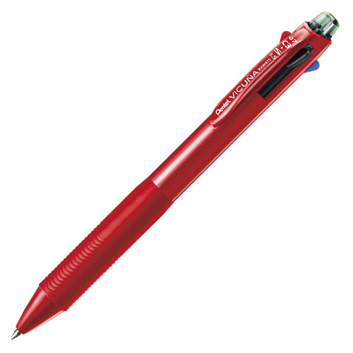 ビクーニャ　多機能ペン　３色ボールペン０．７（黒・・・・