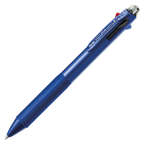 【ぺんてる】ビクーニャ　多機能ペン　３色ボールペン０．７（黒・赤）＋シャープペン０．５（ブルー） １本/BXW475C