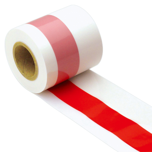 紅白テープ　５０ｍ巻　