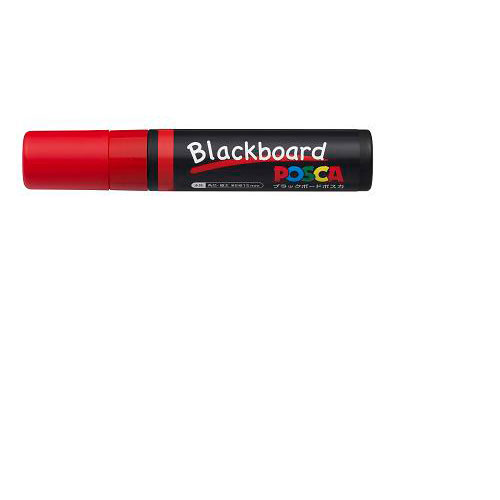 ブラックボードポスカ　極太角芯（１５ｍｍ）　赤