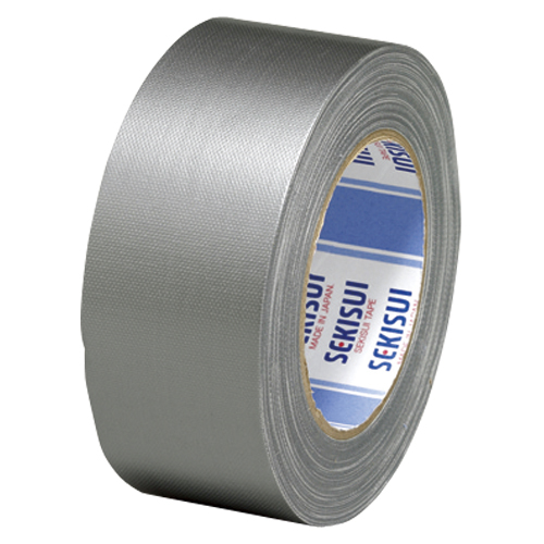 【セキスイ】カラー布テープ　ハイグレード　Ｎｏ．６００カラー（銀） １巻/N60S03