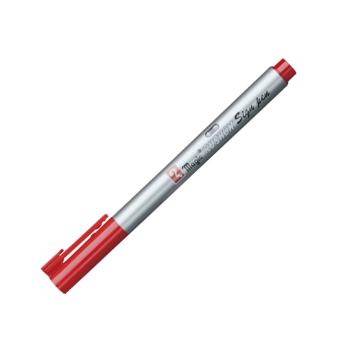 【寺西化学】ラッションサインペン　赤 １本/MRSS-T2