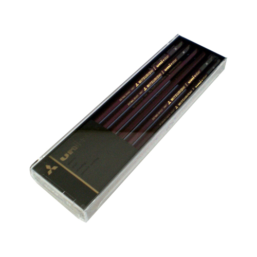 【三菱鉛筆】ユニスター６　角　鉛筆　えんぴつ　Ｈ １２本/USH