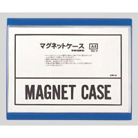 【西敬】マグネットケース　軟質ＰＶＣ０．４ｍｍ厚　規格：Ａ４判（青） １枚/CSM-A4