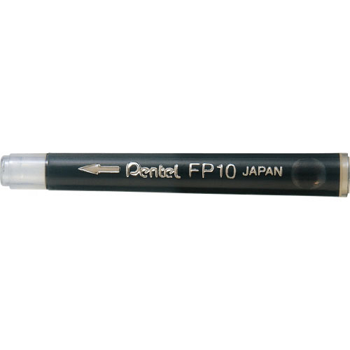 【ぺんてる】携帯用筆ペン　専用カートリッジ　インクカートリッジ ４本/FP10-A