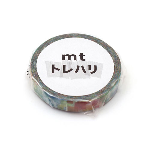 【カモ井加工紙】ｍｔ　トレハリ　キューブ　マスキングテープ　マステ　２０２３ｓｕｍｍｅｒ １巻/MTTRHA16