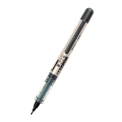 【呉竹】筆風サインペン　筆ごこち　硬筆 １本/LS1-10