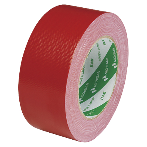 【ニチバン】布カラーテープ　Ｎｏ．１０２Ｎ（赤） １巻/102N1-50