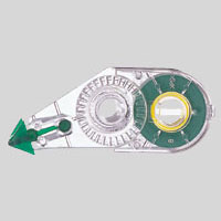 【ゼブラ】チェックシリーズ　チェックテープミニ　つめ替テープ（巾５ｍｍ×長６ｍ）（緑） １個/RU5H2-G