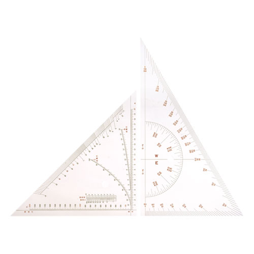 井上式三角定規　３ｍｍ厚　３５ｃｍ型　