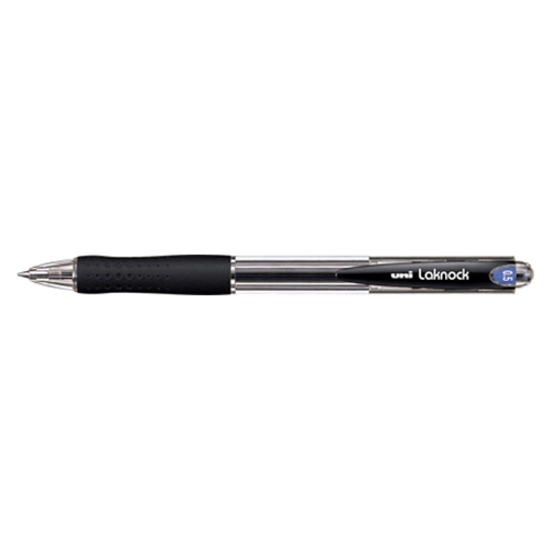 【三菱鉛筆】ベリー楽ノック　油性ボールペン　０．５ｍｍ　黒 １本/SN10005.24