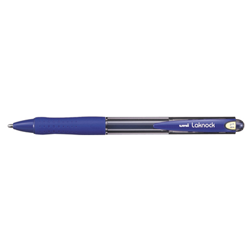 【三菱鉛筆】ベリー楽ノック　油性ボールペン　１．４ｍｍ　青 １本/SN10014.33