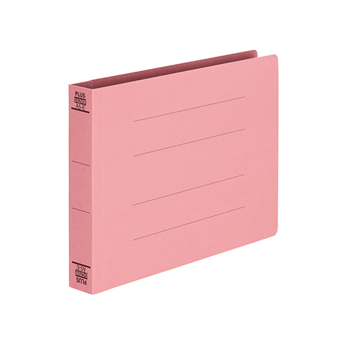 【プラス】フラットファイル　厚とじ　収容枚数３００枚（ピンク） １冊/Ｎｏ．０４２ＮＷ