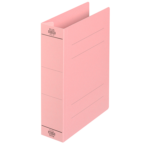 【プラス】フラットファイル　厚とじ　収容枚数５００枚（ピンク） １冊/Ｎｏ．０４１ＳＷ