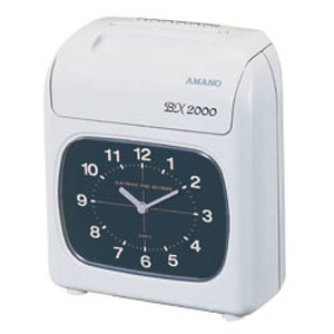 【アマノ】電子タイムレコーダー（ホワイト） １台/BX2000J