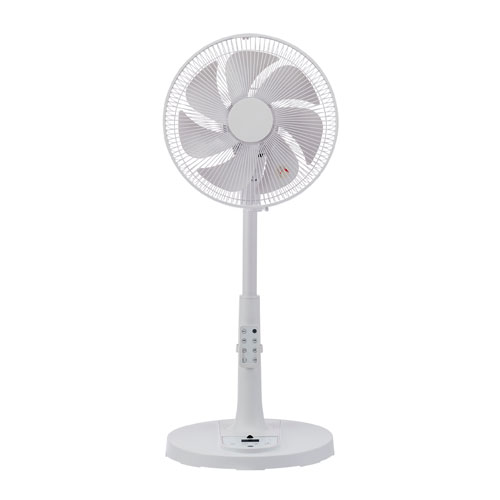 【ユアサプライムス】ＤＣ温度センサー扇風機（ホワイト） １台/YGT-DH3455FFR(W)