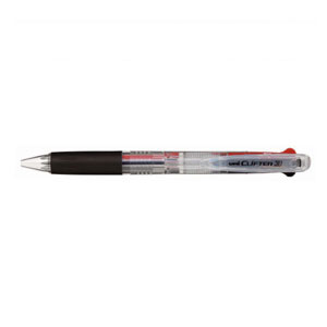 【三菱鉛筆】２色ボールペン　クリフター　２色ボールペン０．７（黒・赤）（本体色：透明） １本/SE2254.T