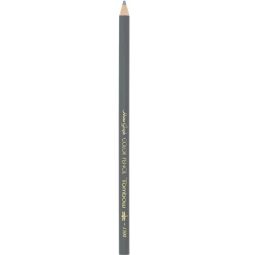 【トンボ鉛筆】色鉛筆　１５００単色（ねずみいろ） １ダース/1500-34