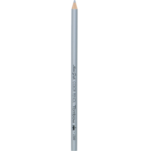 【トンボ鉛筆】色鉛筆　１５００単色（ぎんいろ） １ダース/1500-35