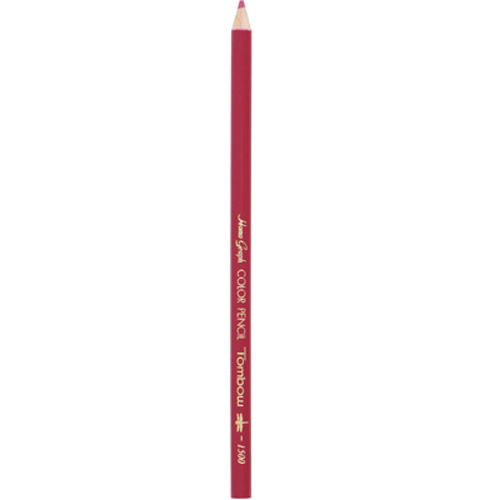 【トンボ鉛筆】色鉛筆　１５００単色（べにいろ） １ダース/1500-24