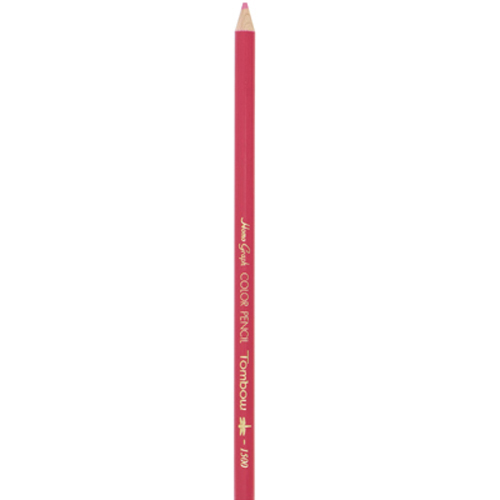 【トンボ鉛筆】色鉛筆　１５００単色（うすべにいろ） １ダース/1500-27