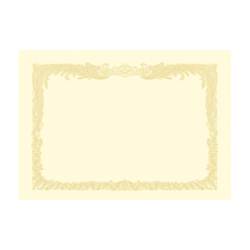 【ササガワ】ＯＡ対応賞状用紙　縦書用　１０枚パック　タカ印　Ｂ４判（クリーム） １０枚/10-1077
