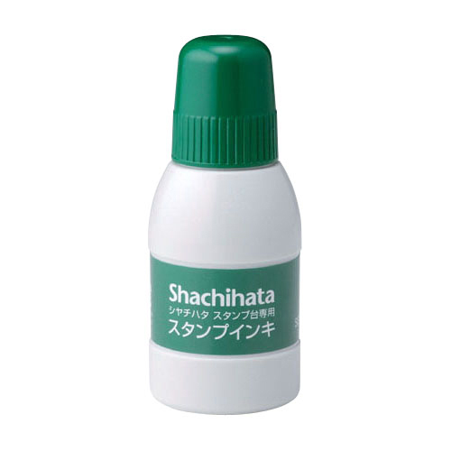 【シヤチハタ】シヤチハタ　スタンプ台　専用スタンプインキ（小瓶）　緑 １本/SGN-40-G