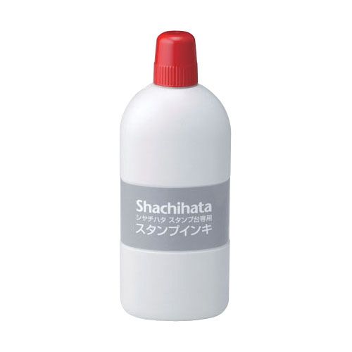 【シヤチハタ】シヤチハタ　スタンプ台　専用スタンプインキ（大瓶）　赤 １本/SGN-250-R