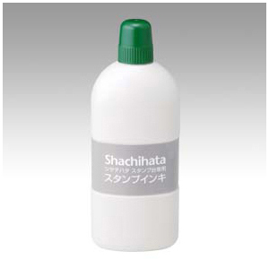 【シヤチハタ】シヤチハタ　スタンプ台　専用スタンプインキ（大瓶）　緑 １本/SGN-250-G