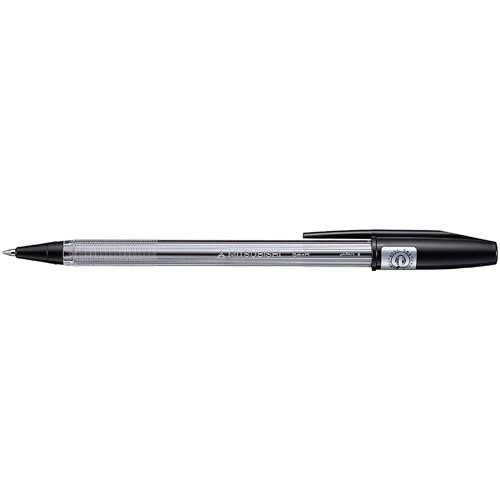 【三菱鉛筆】油性ボールペン　ＳＡ－Ｒ　０．７ｍｍ　黒 １本/SAR10P.24