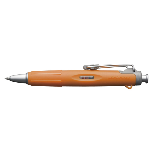 【トンボ鉛筆】加圧式ボールペン　エアプレス　０．７ｍｍ（オレンジ） １本/BC-AP54