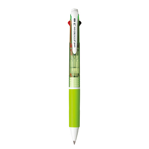【三菱鉛筆】ジェットストリーム　３色ボールペン０．７（黒・赤・青）（本体色：緑） １本/SXE340007.6