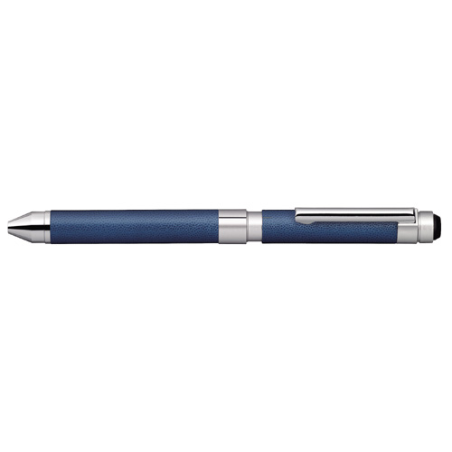 【ゼブラ】シャーボＸ　ＣＬ５　２色ボールペン＋シャープペン用　軸（レザーオーシャン） １本/SB15-LDB