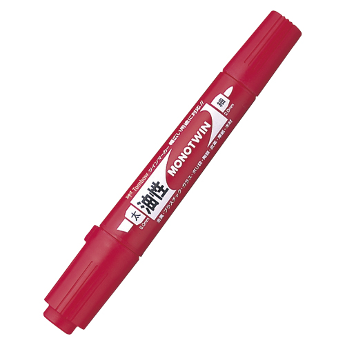 【トンボ鉛筆】モノツインＥ　２．０ｍｍ・６．０ｍｍ　赤 １本/OD-TME25