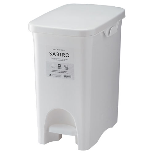 【東谷】サビロ　ペダルペール２０ＰＳ　ダストボックス　ごみ箱　ＲＳＤ－１８０ＷＨ １個/RSD-180WH