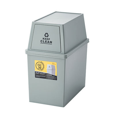 【東谷】スタッキングペール　３０Ｌ　ゴミ箱　ごみ箱　ふた付き １個/LFS-760GR
