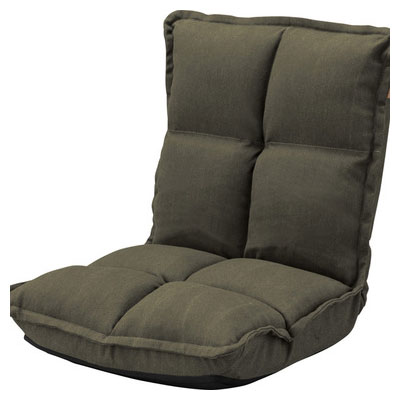 【東谷】カックンリクライナー　座椅子　ＲＫＣ－１７３ＧＲ（グリーン） １個/RKC-173GR