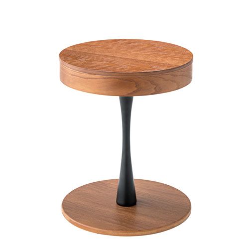 サイドテーブル　天然木　木製テーブル　