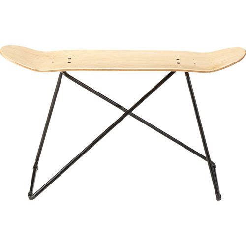 【東谷】スケートボードテーブル　腰掛け　椅子　チェア　スツール　インテリア　ＳＦ－２０１ＮＡ １台/SF-201NA