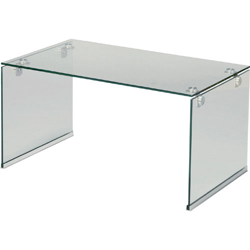 【東谷】ガラステーブル　Ｓ　クリアガラス　インテリア　透明テーブル　全面ガラス　ローテーブル　ＰＴ－２８ＣＬ １台/PT-28CL