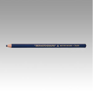 【三菱鉛筆】油性ダーマトグラフ　藍 １２本/K7600.10