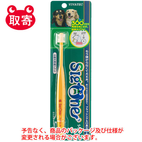 シグワン　小型犬用歯ブラシ　ペット用品　