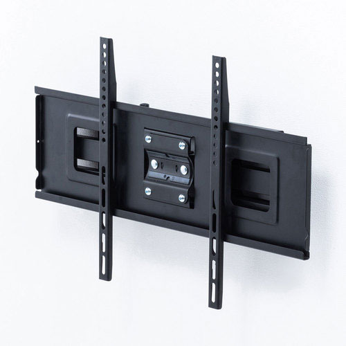 【サンワサプライ】直送　ディスプレイ用アーム式壁掛け金具（ブラック） １台/CR-PLKG14