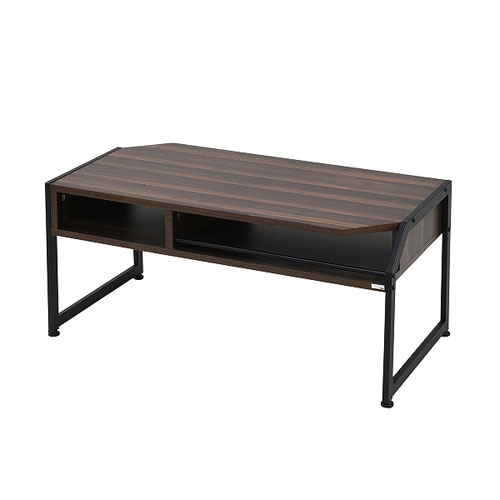 【ＪＫプラン】テーブル　ローテーブル　センターテーブル　北欧　テイスト　木製　スチール　Ｒｉｔａ（ブラック） １台/RT-007-BK
