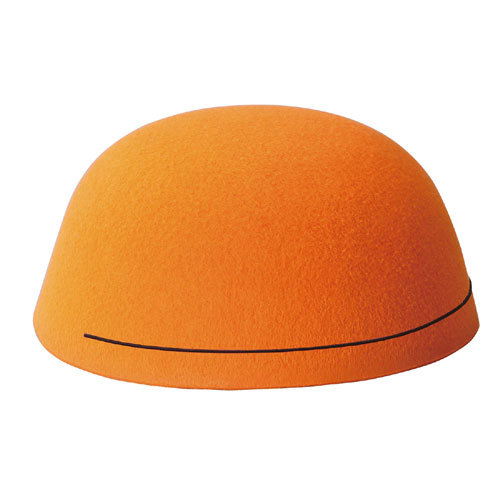 【アーテック】フェルト帽子　制作　衣装　発表会　お遊戯会（オレンジ） １個/014735