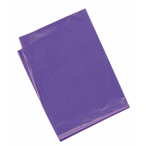 【アーテック】カラービニール袋（１０枚組）　衣装　制作　発表会　お遊戯会（紫） １０枚/045541