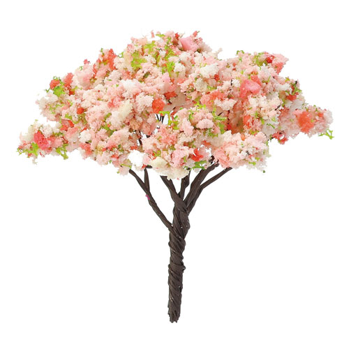 【アーテック】ジオラマ模型　春の樹木　木　ミニチュア　自然　桜　１／１００　１０個組/055624